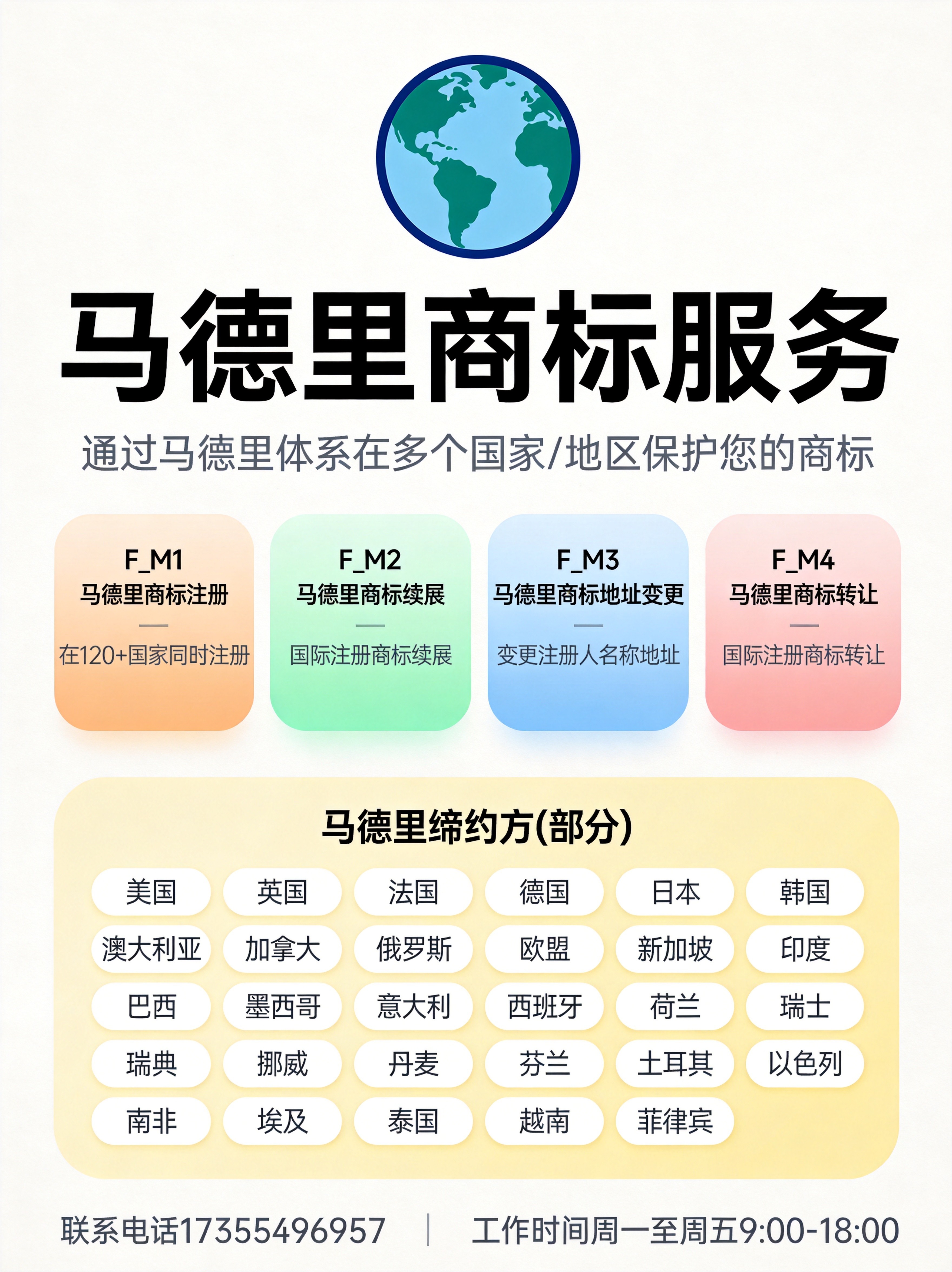 马德里商标服务